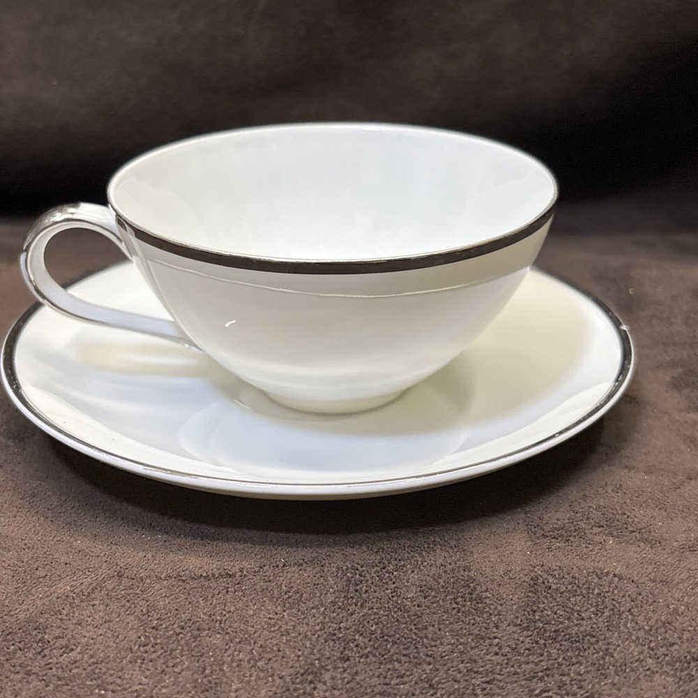 Harmony House Fine China Moderne Cup and Saucer Set Made In Japan 3545